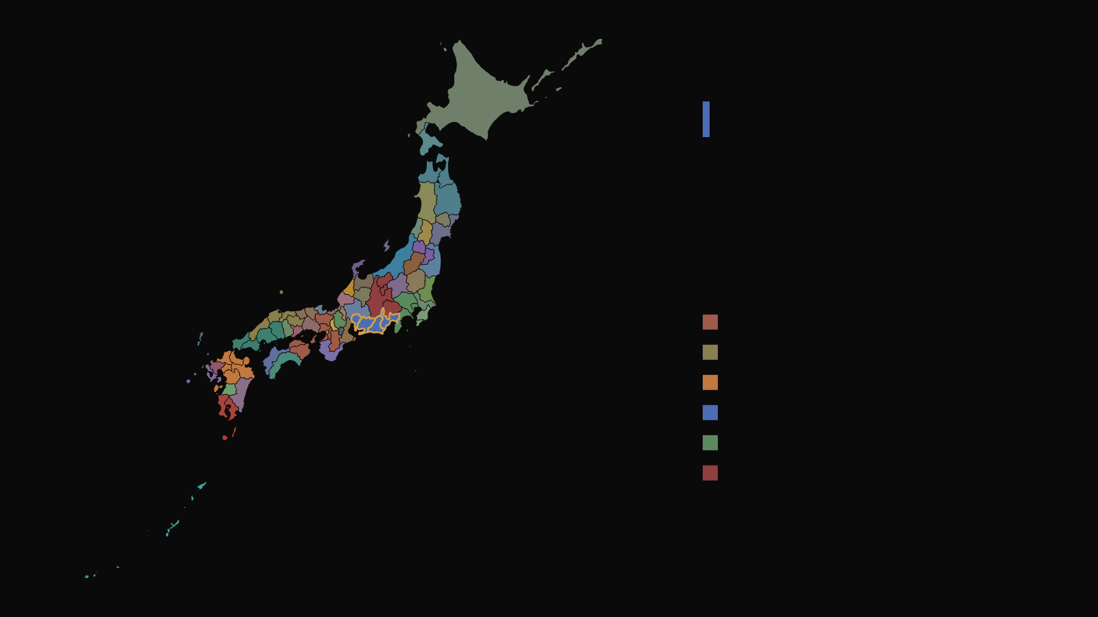 この世界の現在の地図