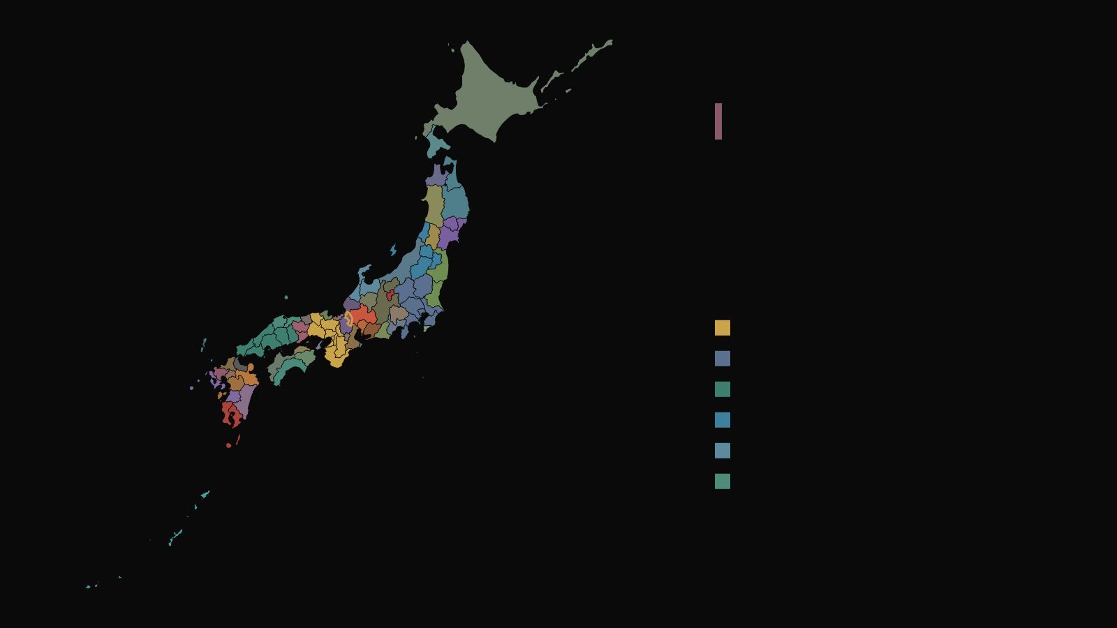 この世界の現在の地図
