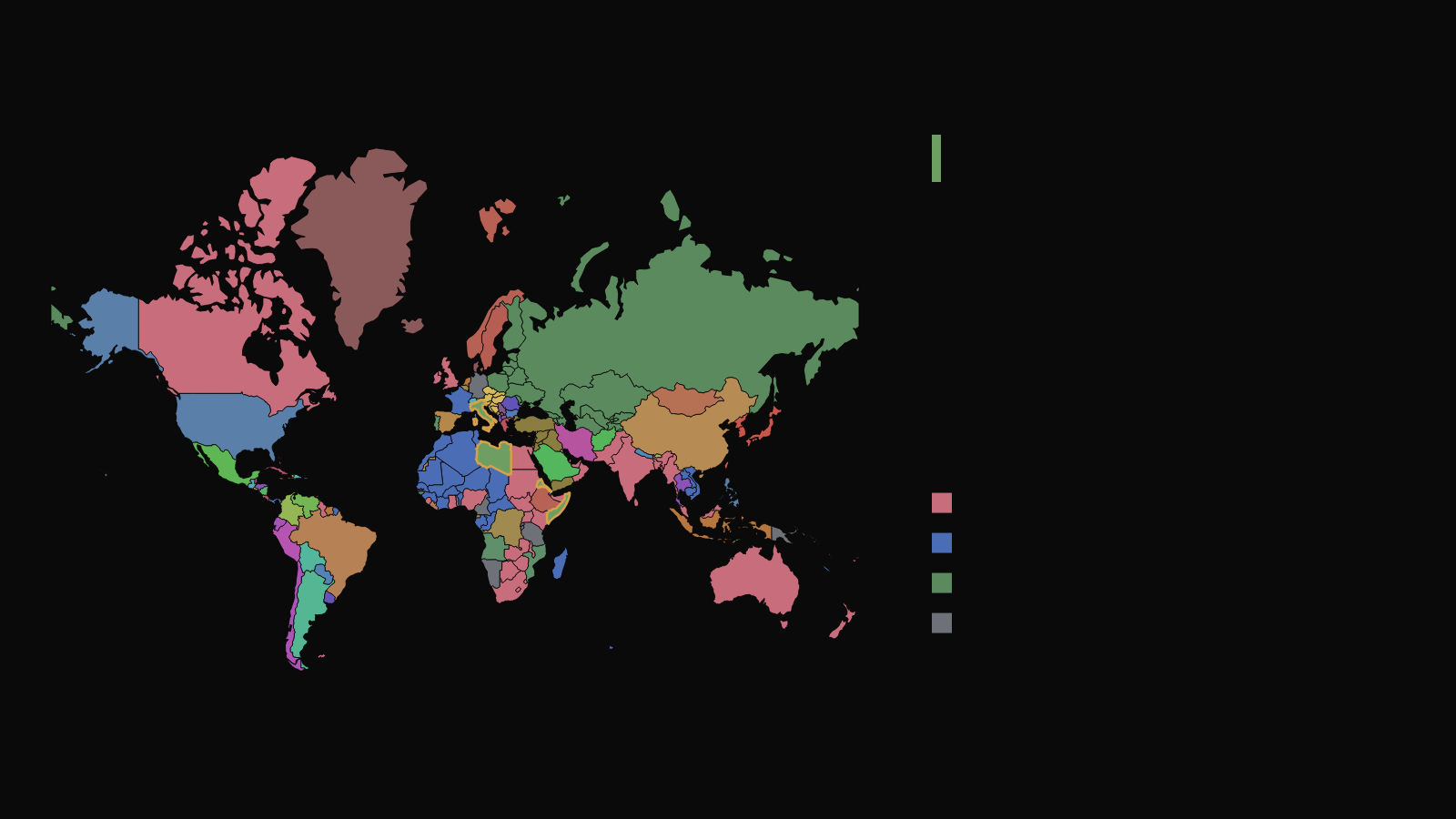この世界の現在の地図