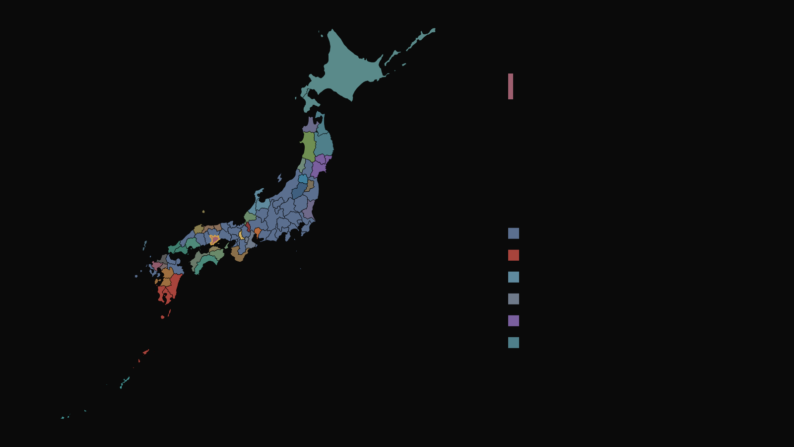 この世界の現在の地図