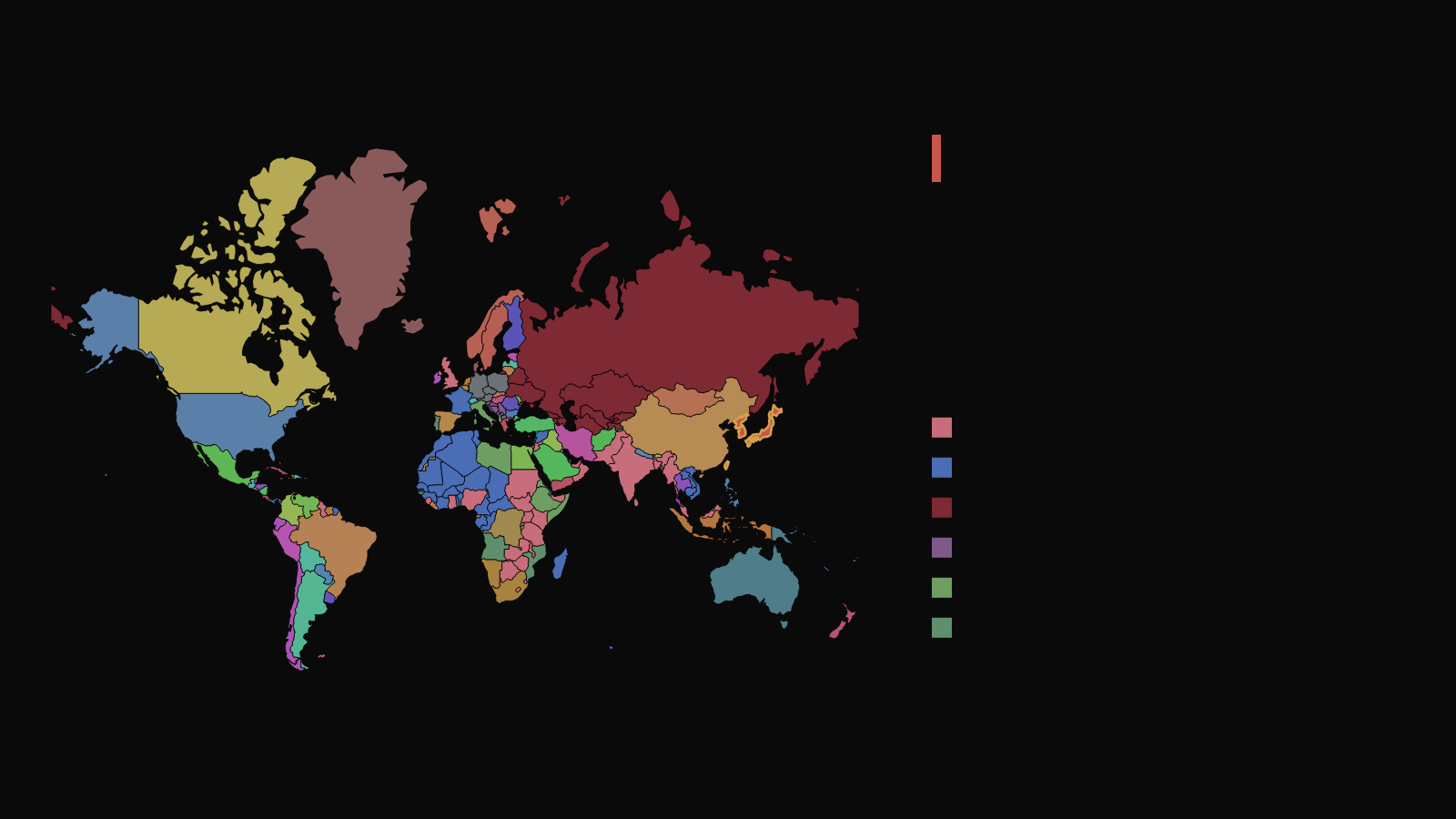 この世界の現在の地図