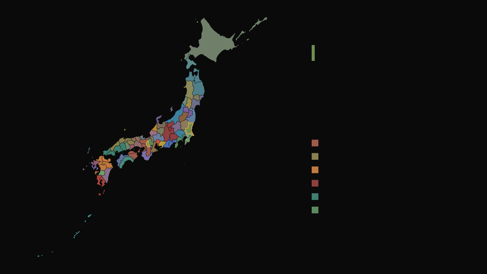 この世界の現在の地図