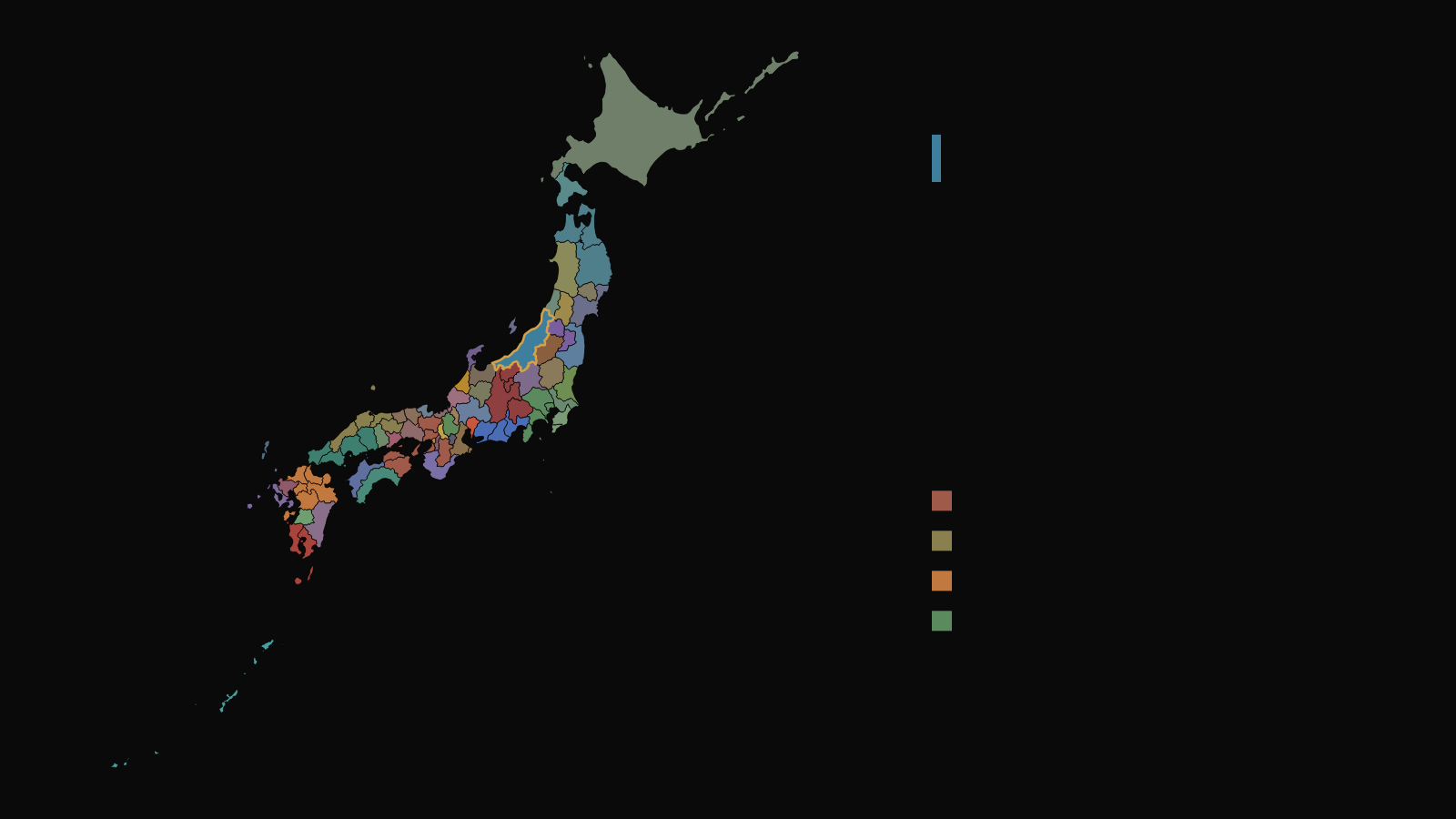 この世界の現在の地図