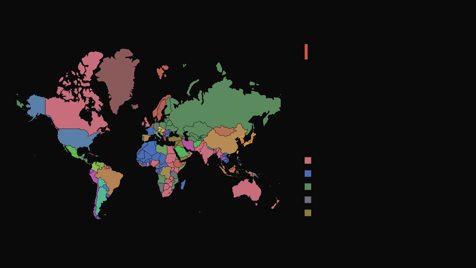 この世界の現在の地図