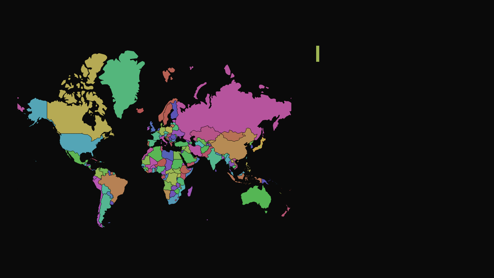 この世界の現在の地図