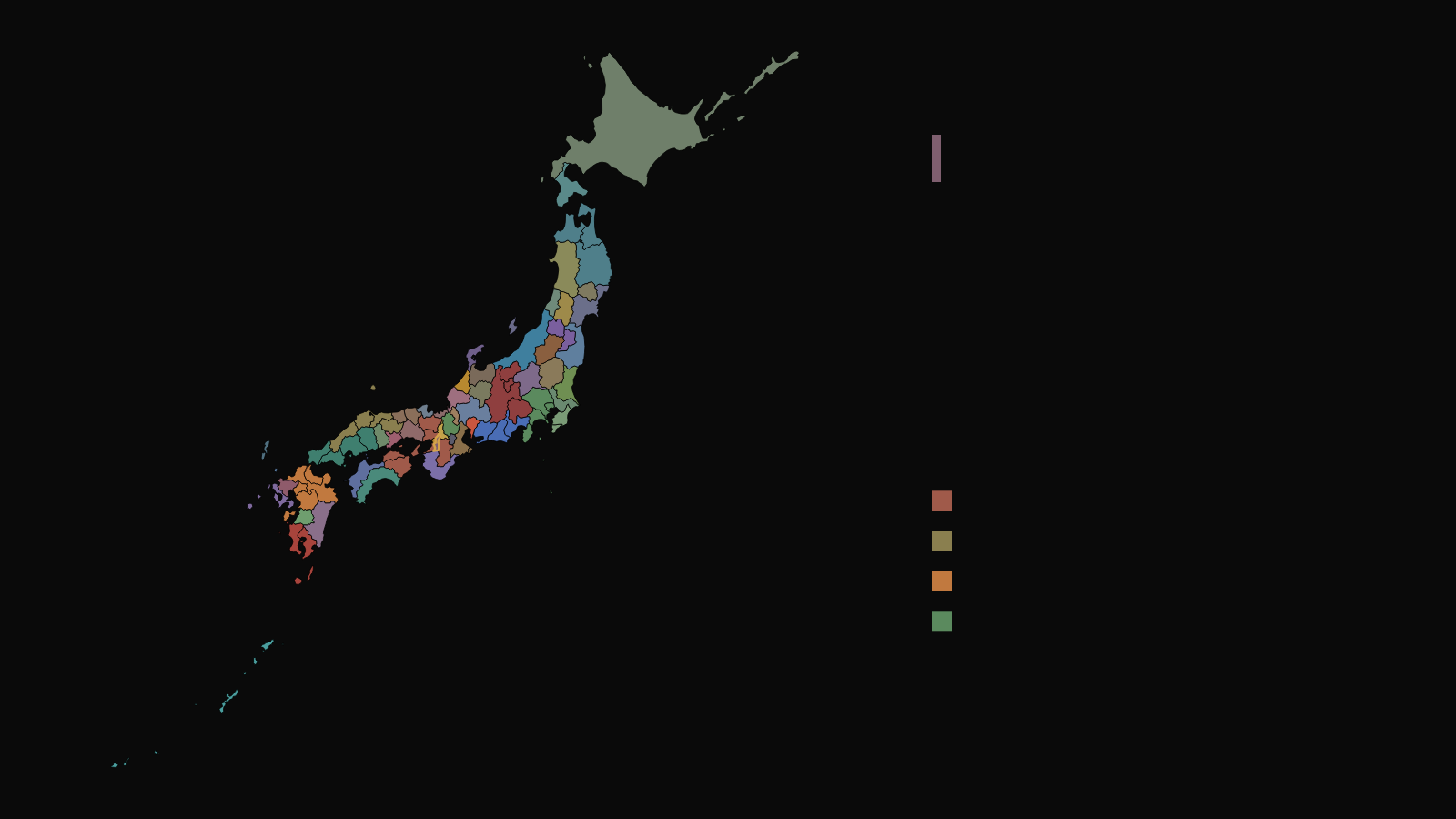 この世界の現在の地図