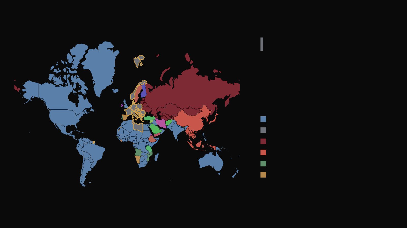 この世界の現在の地図