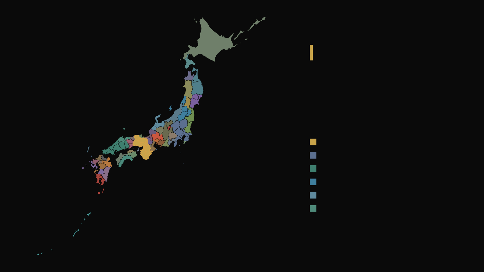 この世界の現在の地図
