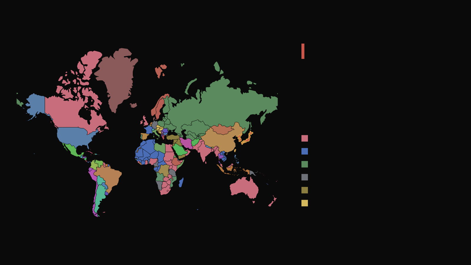 この世界の現在の地図