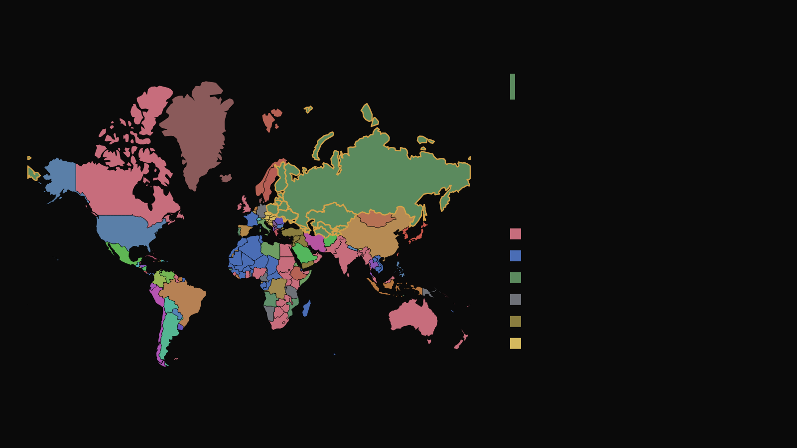 この世界の現在の地図