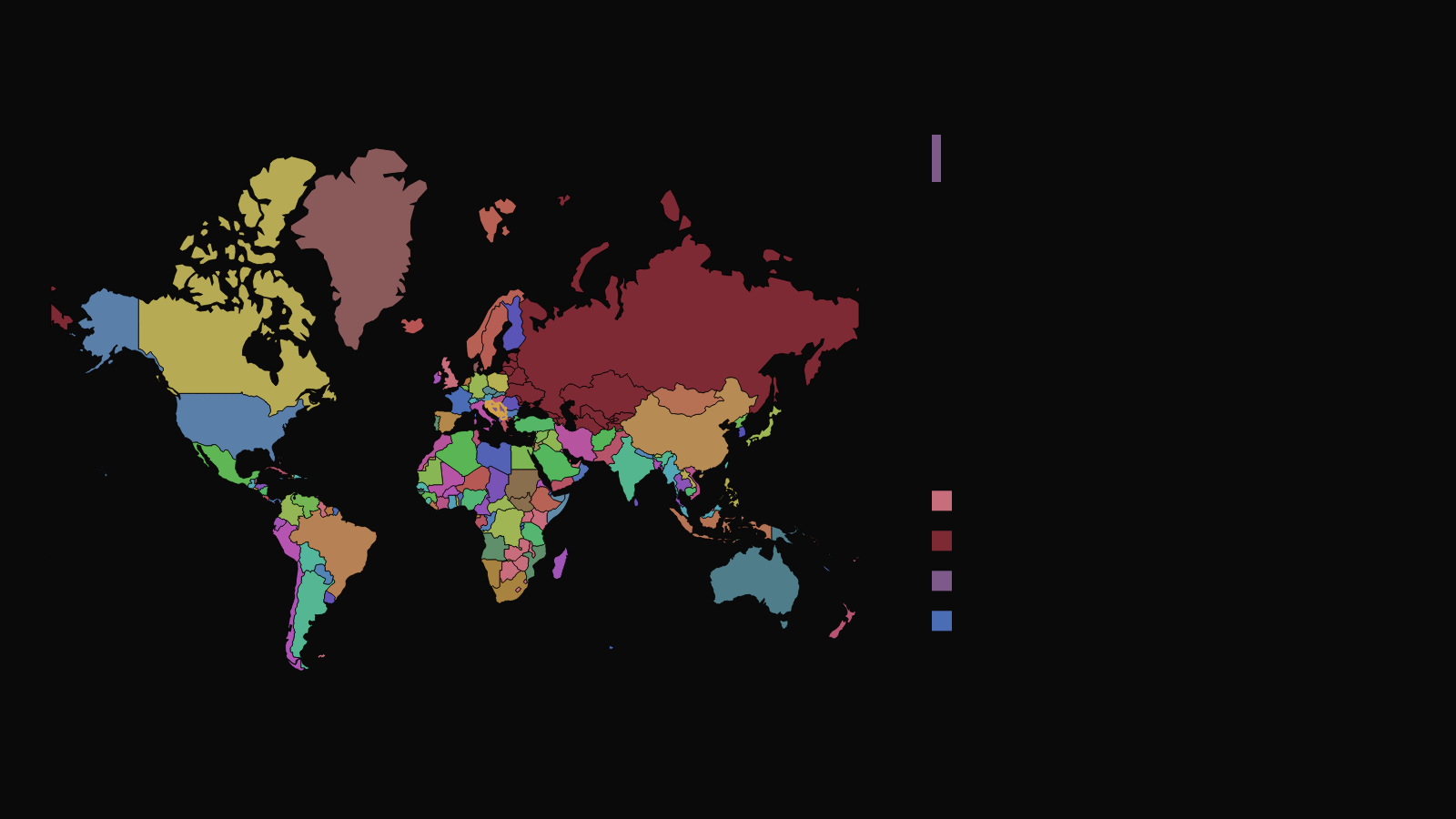 この世界の現在の地図
