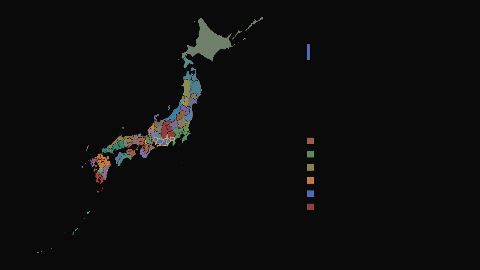 この世界の現在の地図