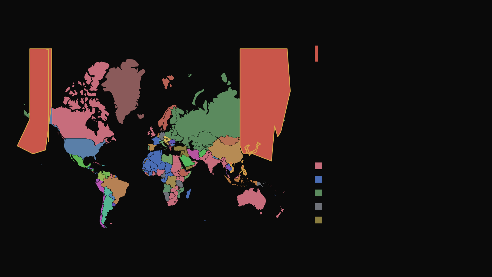 この世界の現在の地図