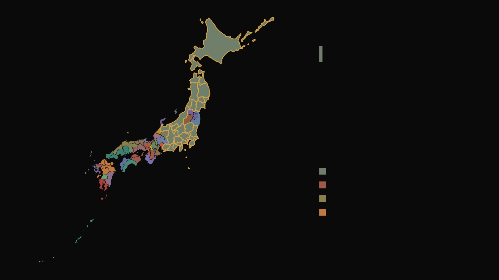 この世界の現在の地図