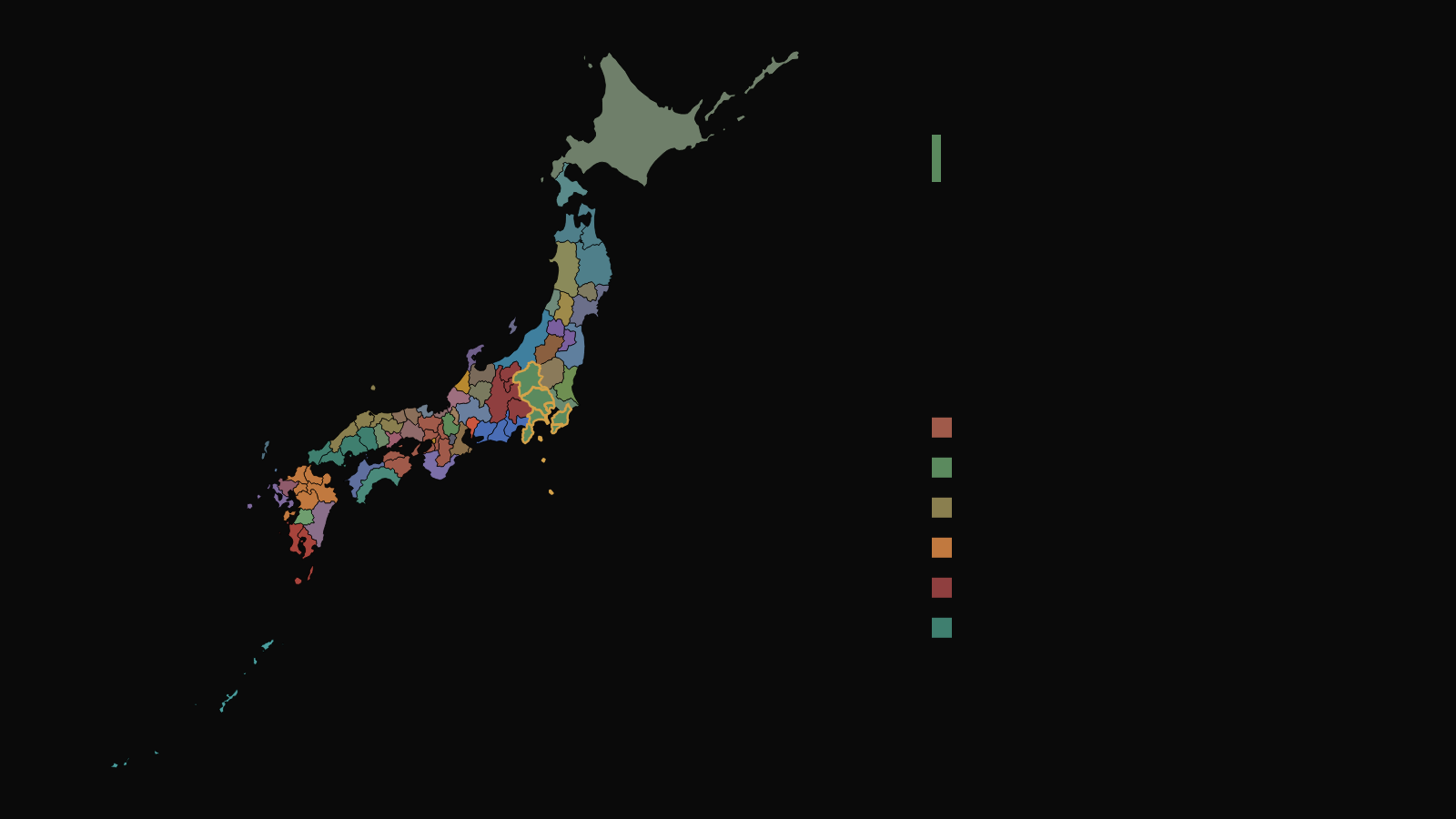 この世界の現在の地図