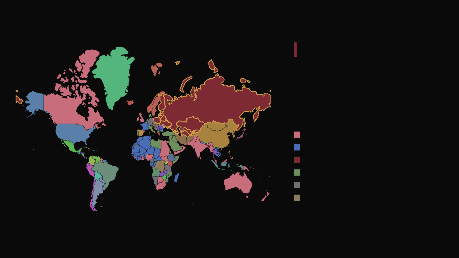 この世界の現在の地図