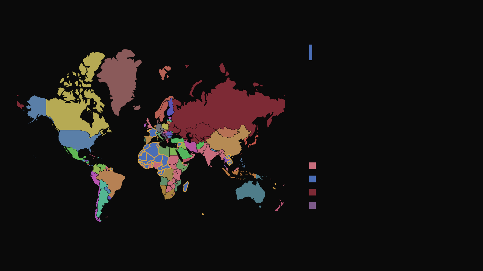 この世界の現在の地図