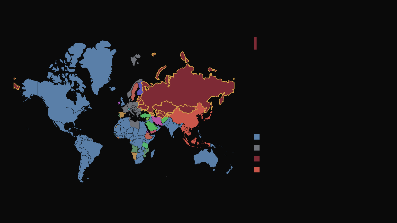 この世界の現在の地図