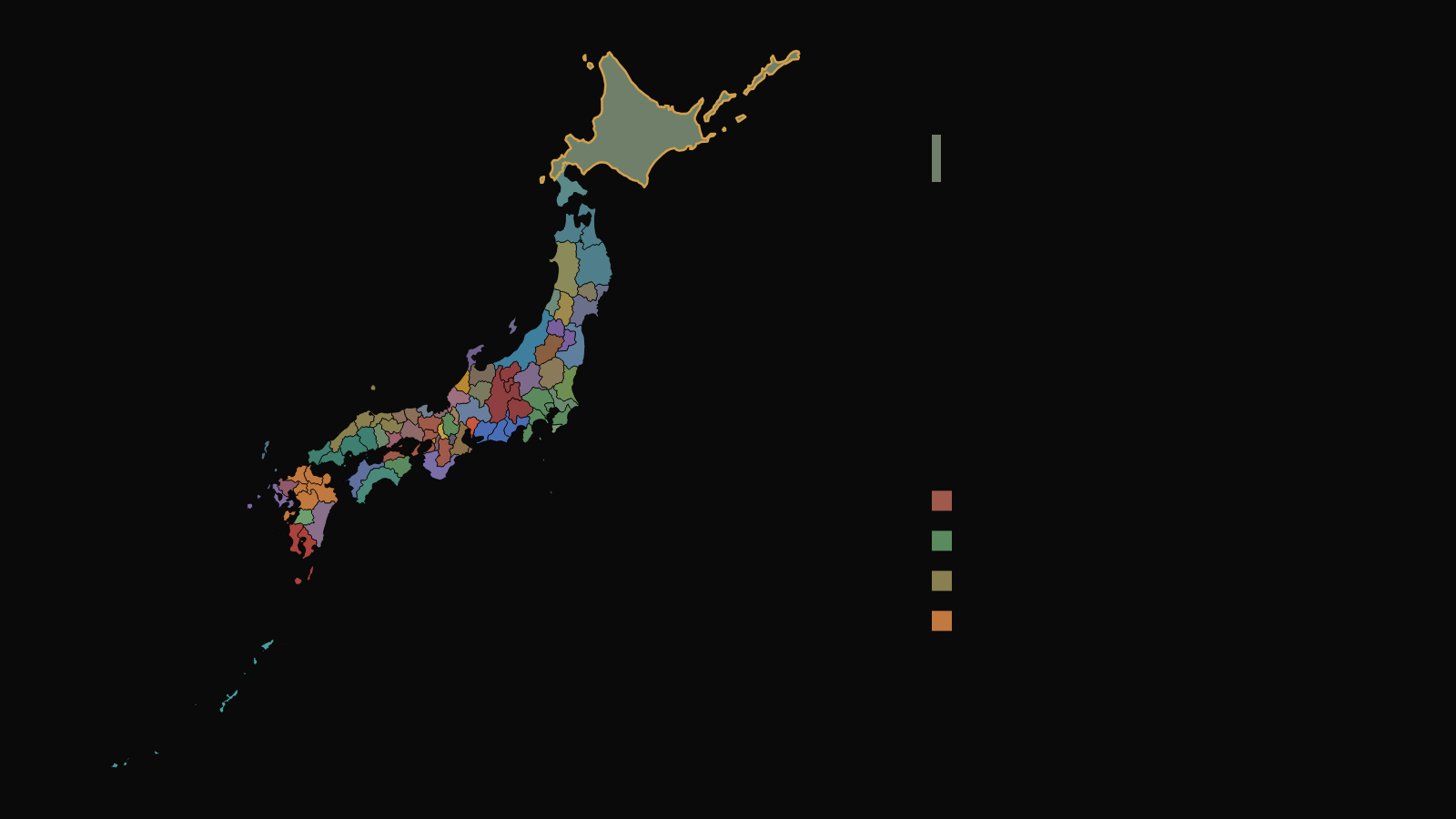 この世界の現在の地図