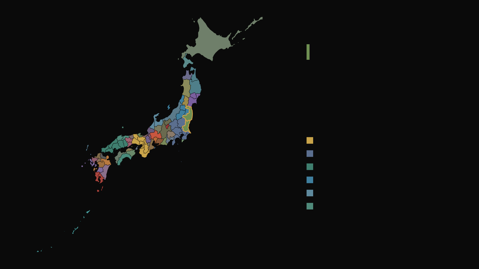 この世界の現在の地図