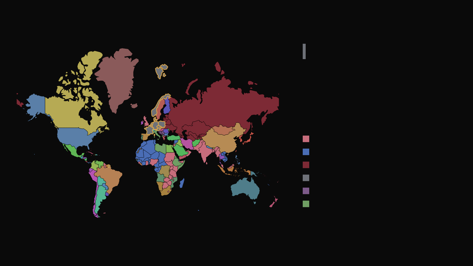 この世界の現在の地図