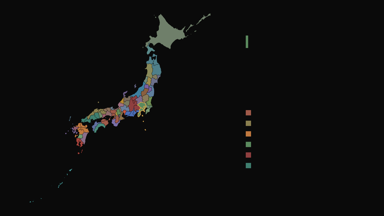 この世界の現在の地図