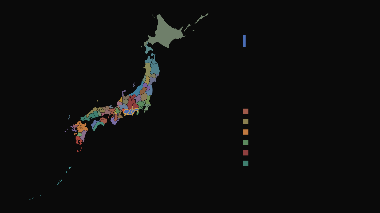 この世界の現在の地図