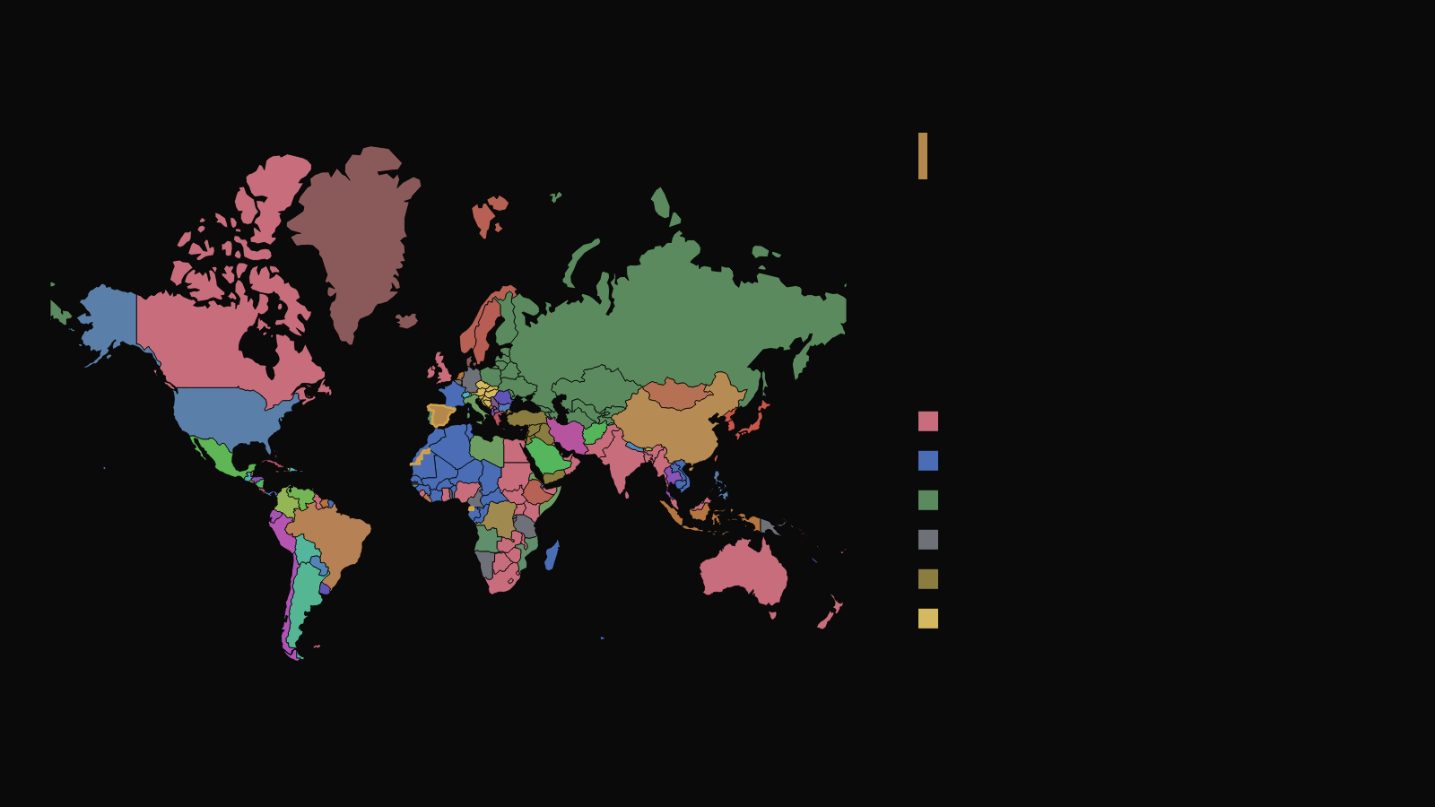 この世界の現在の地図