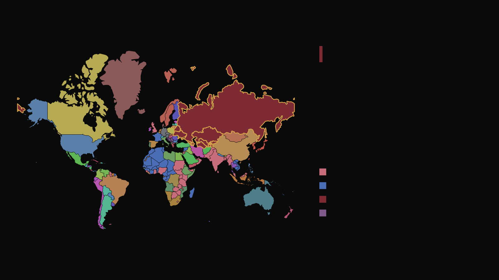 この世界の現在の地図